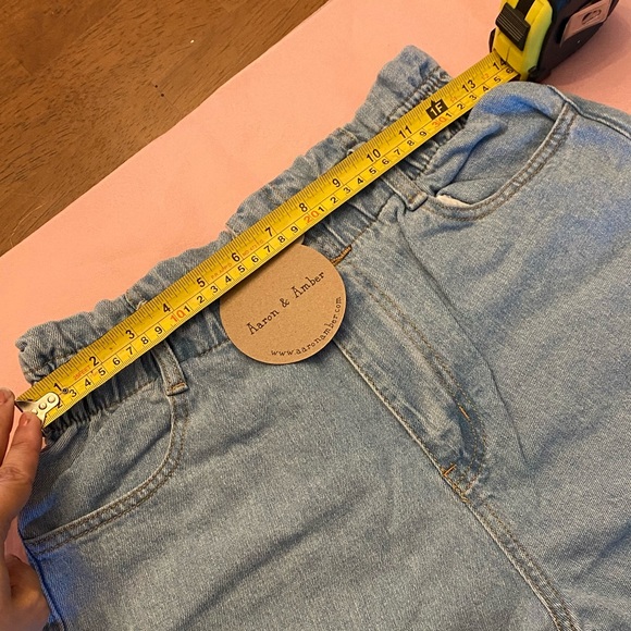 Denim "Sally" Shorts - Picture 3 of 6